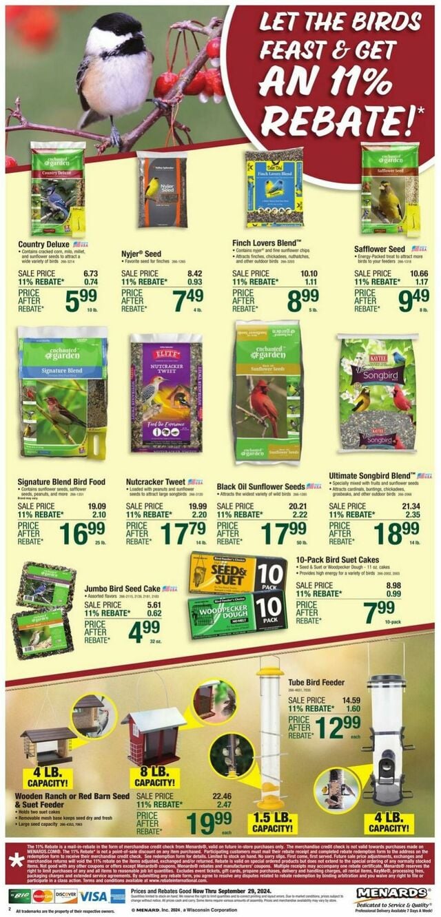 Catalogue Menards from 09/18/2024