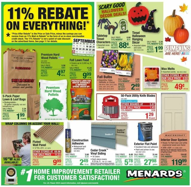 Catalogue Menards from 09/18/2024