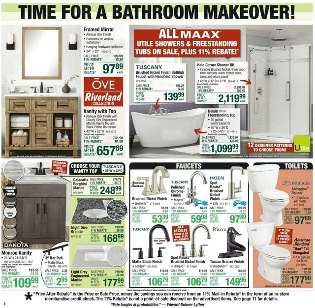 Catalogue Menards from 09/18/2024