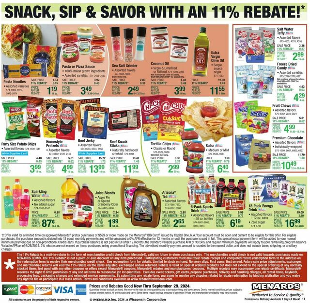 Catalogue Menards from 09/18/2024