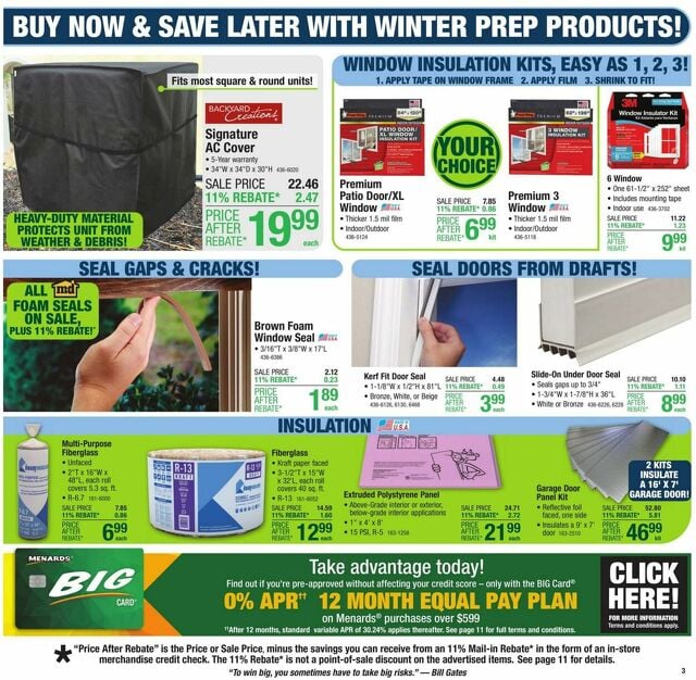 Catalogue Menards from 09/25/2024