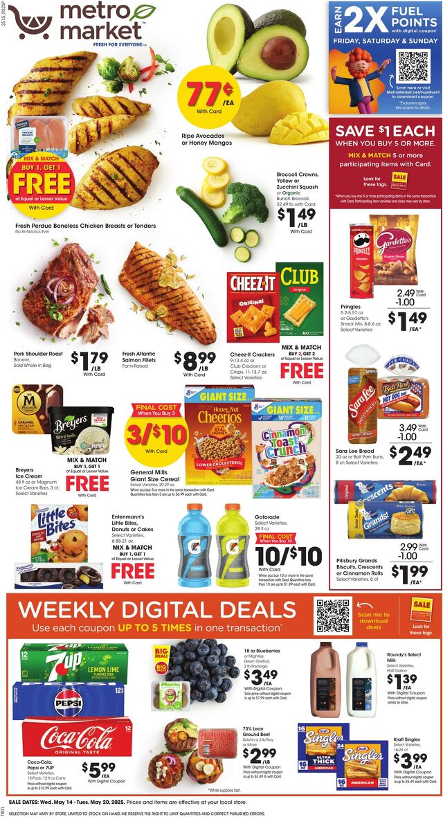 Catalogue Metro Market from 05/14/2025