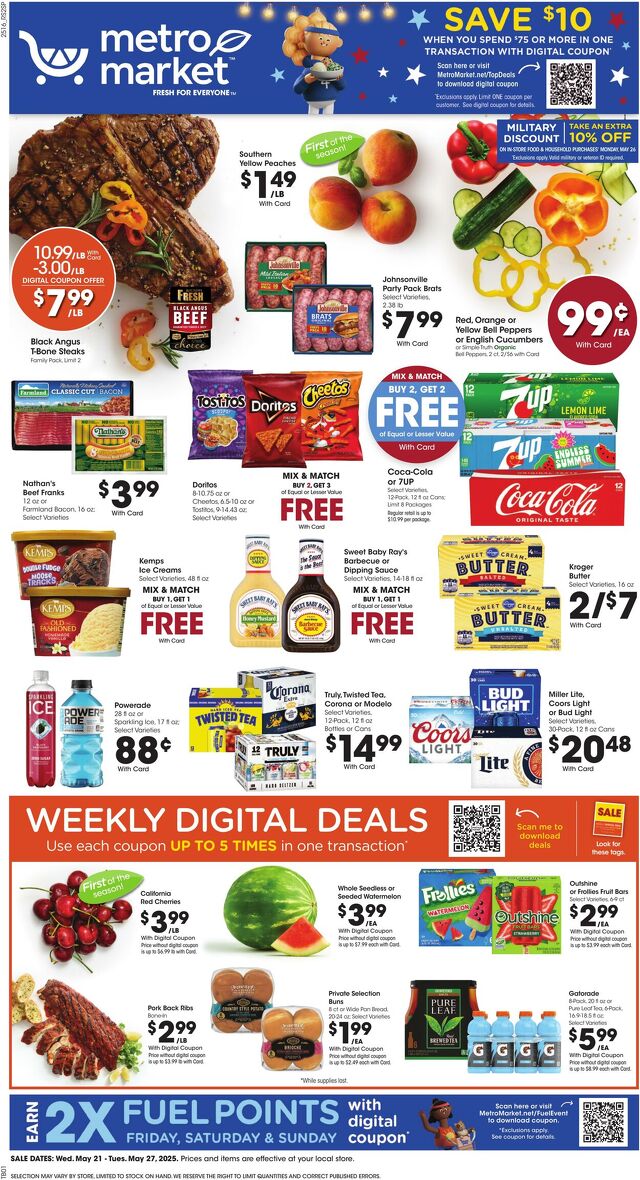 Catalogue Metro Market from 05/21/2025