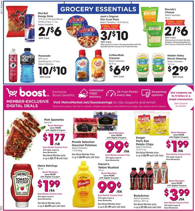 Catalogue Metro Market from 05/28/2025