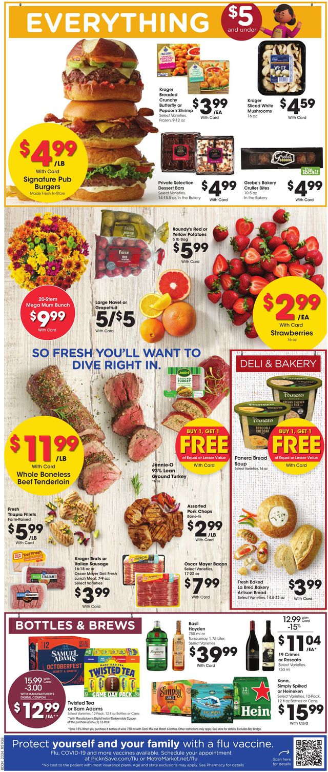 Catalogue Metro Market from 09/20/2023