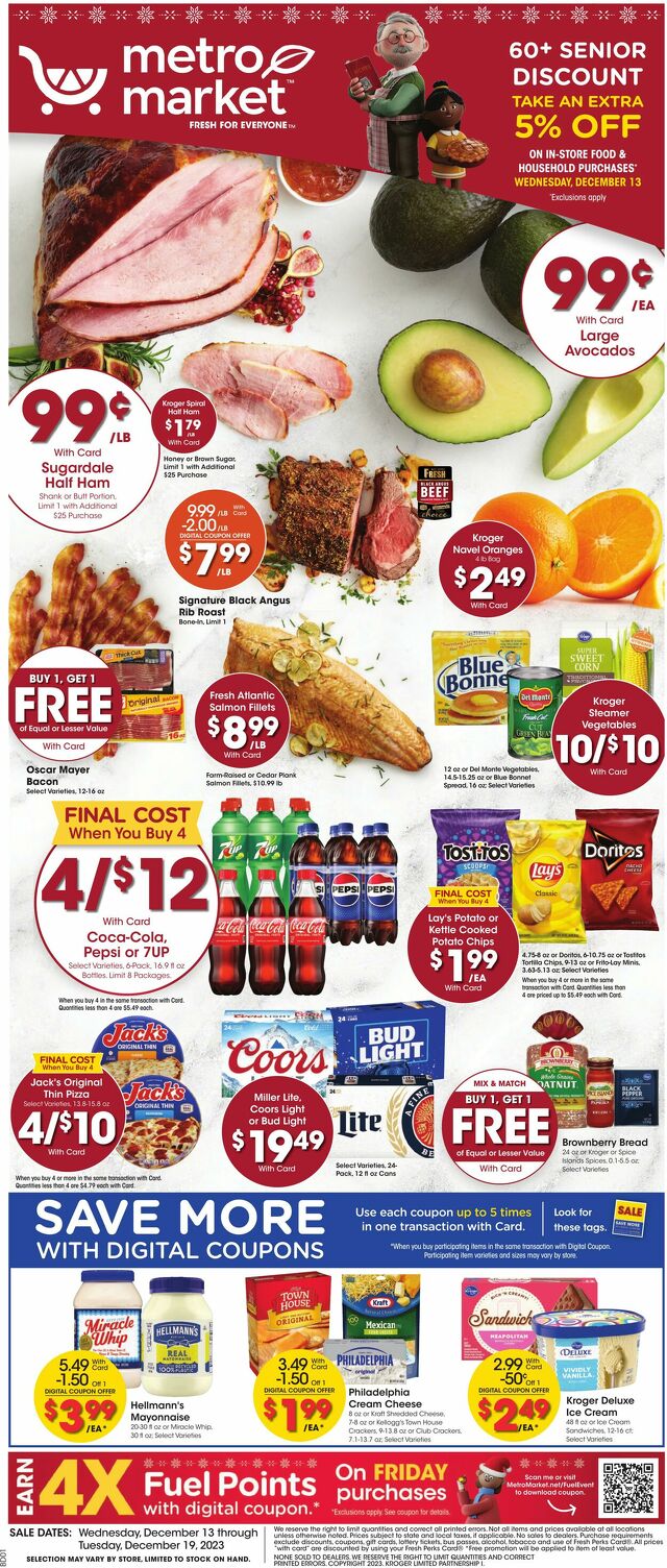 Catalogue Metro Market from 12/13/2023