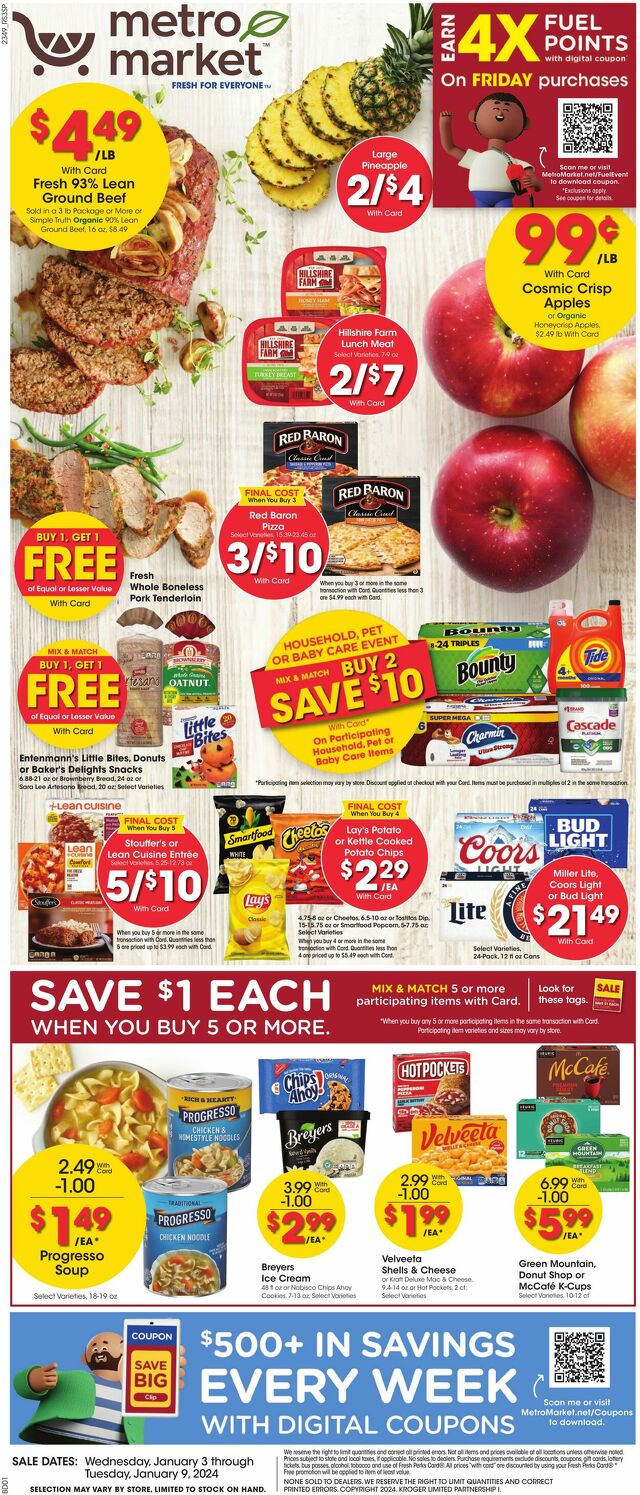 Catalogue Metro Market from 01/03/2024