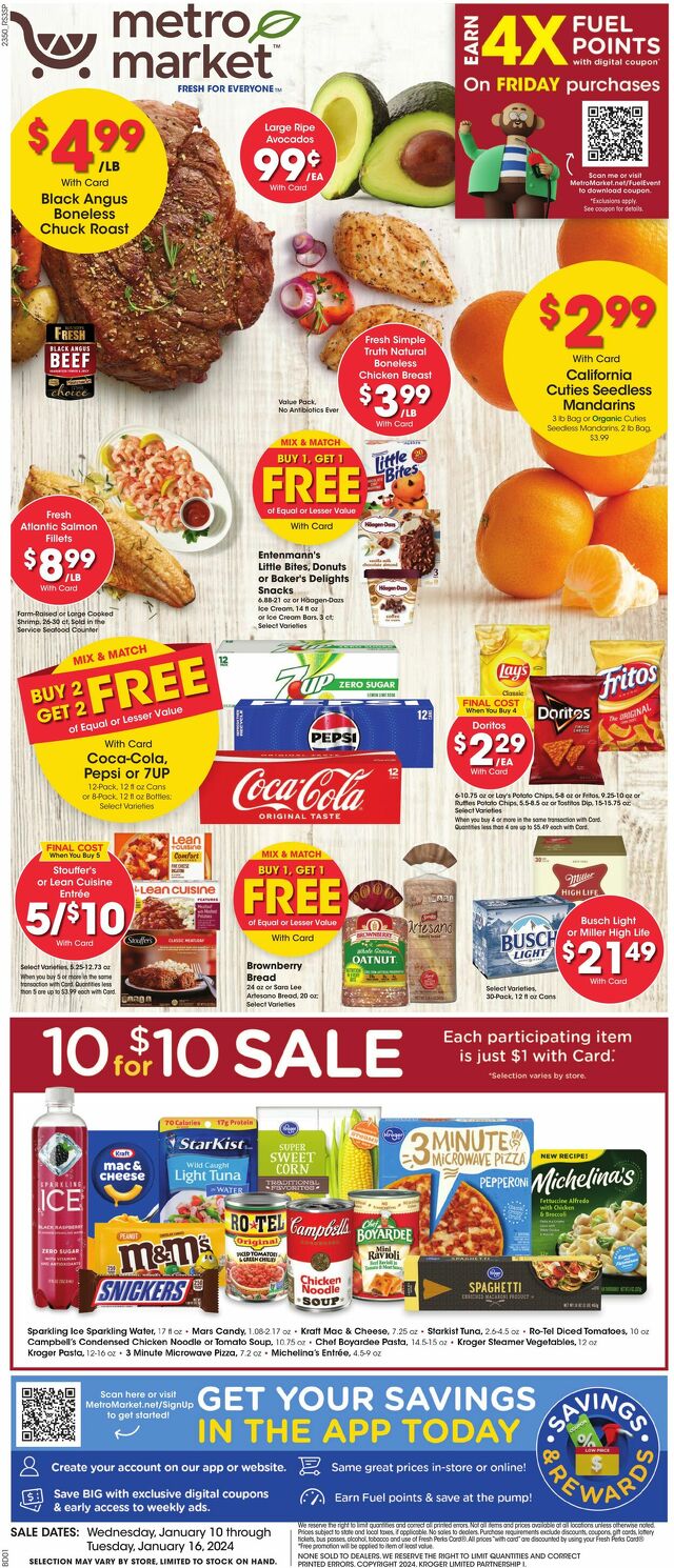 Catalogue Metro Market from 01/10/2024