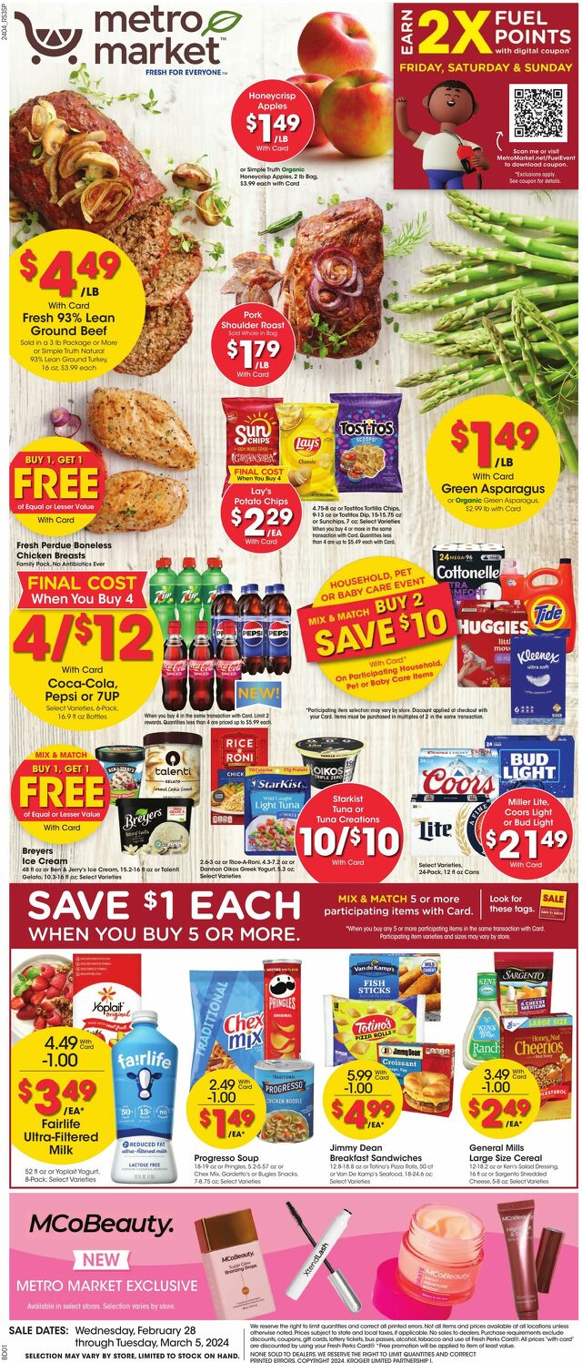 Catalogue Metro Market from 02/28/2024