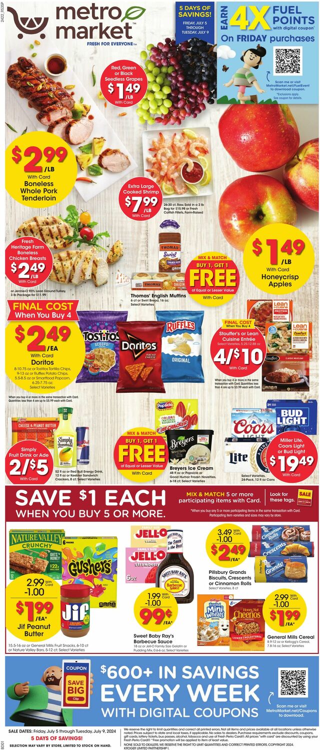 Catalogue Metro Market from 07/05/2024