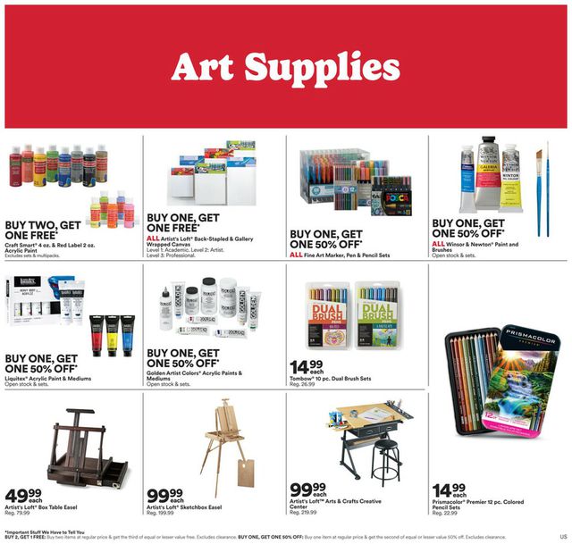 Catalogue Michaels from 09/03/2023