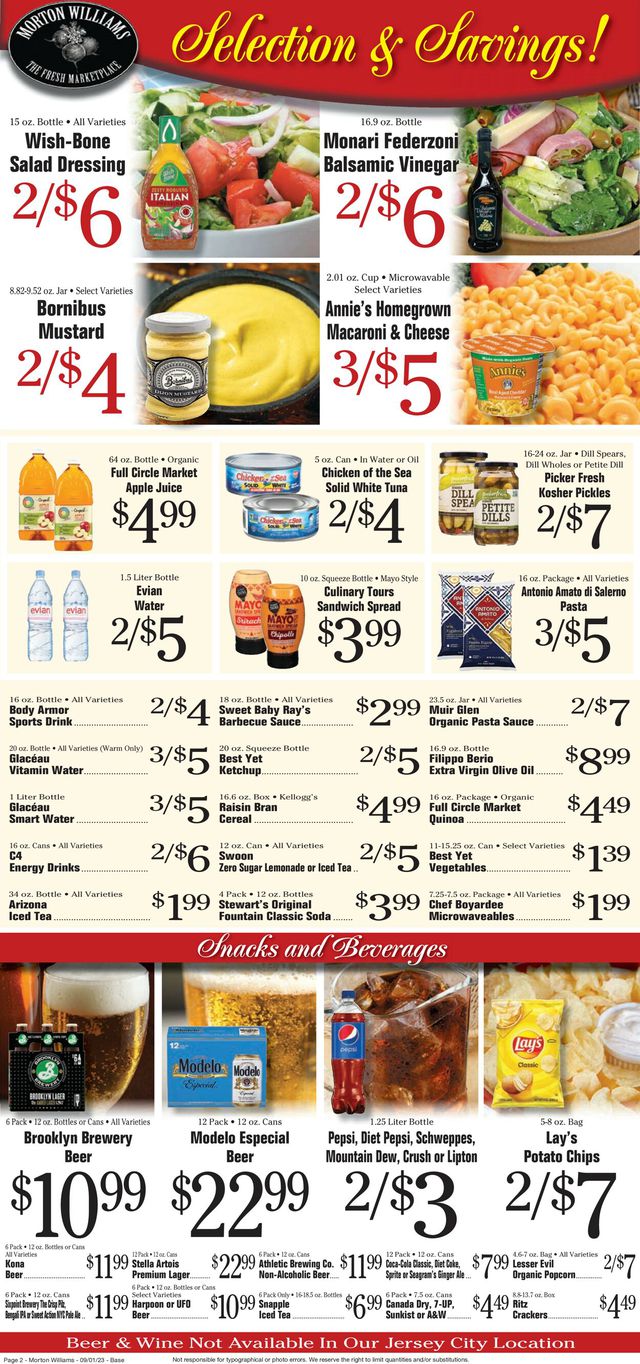 Catalogue Morton Williams from 08/31/2023