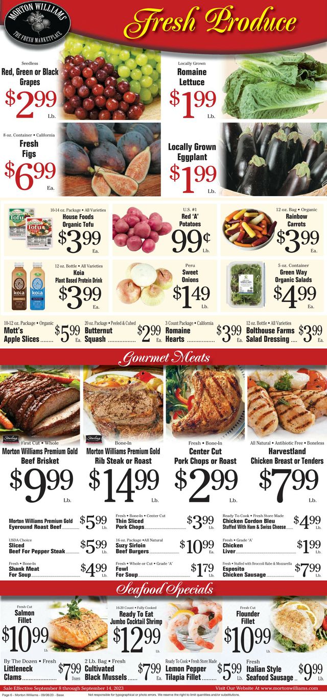 Catalogue Morton Williams from 09/08/2023