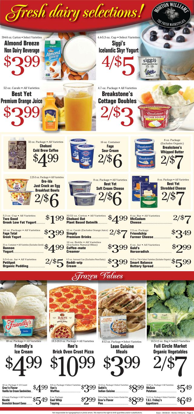 Catalogue Morton Williams from 09/08/2023