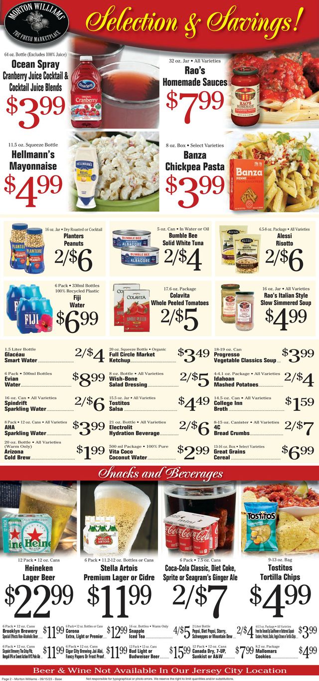 Catalogue Morton Williams from 09/14/2023