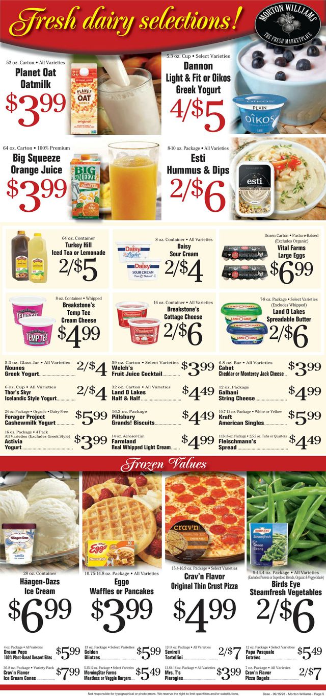 Catalogue Morton Williams from 09/14/2023