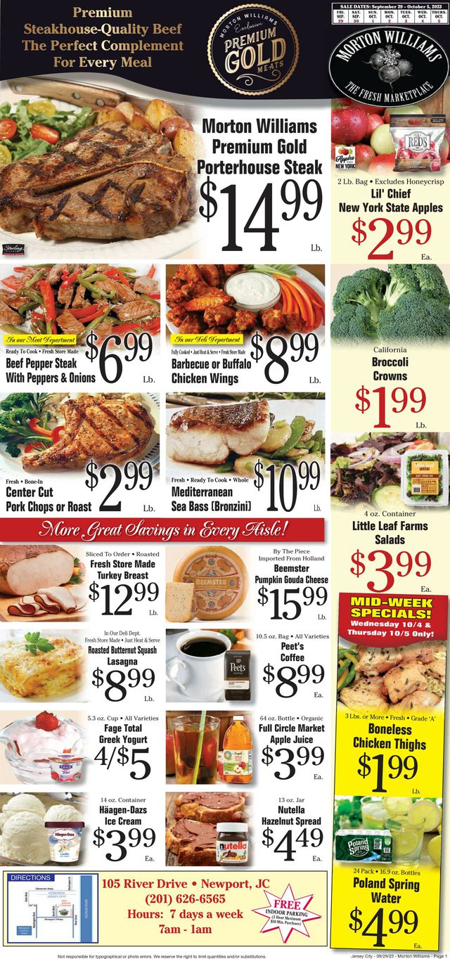 Catalogue Morton Williams from 09/28/2023