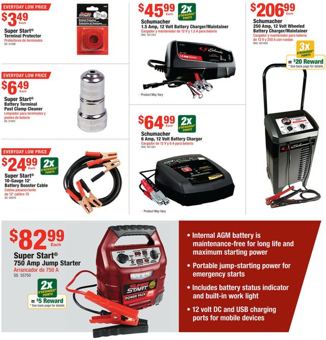 Catalogue O'Reilly Auto Parts from 09/27/2023