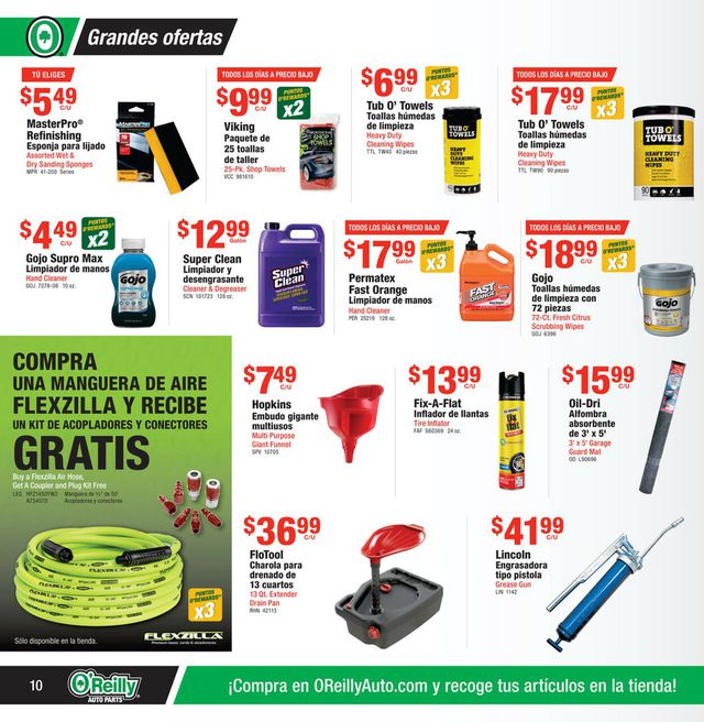 Catalogue O'Reilly Auto Parts from 09/27/2023