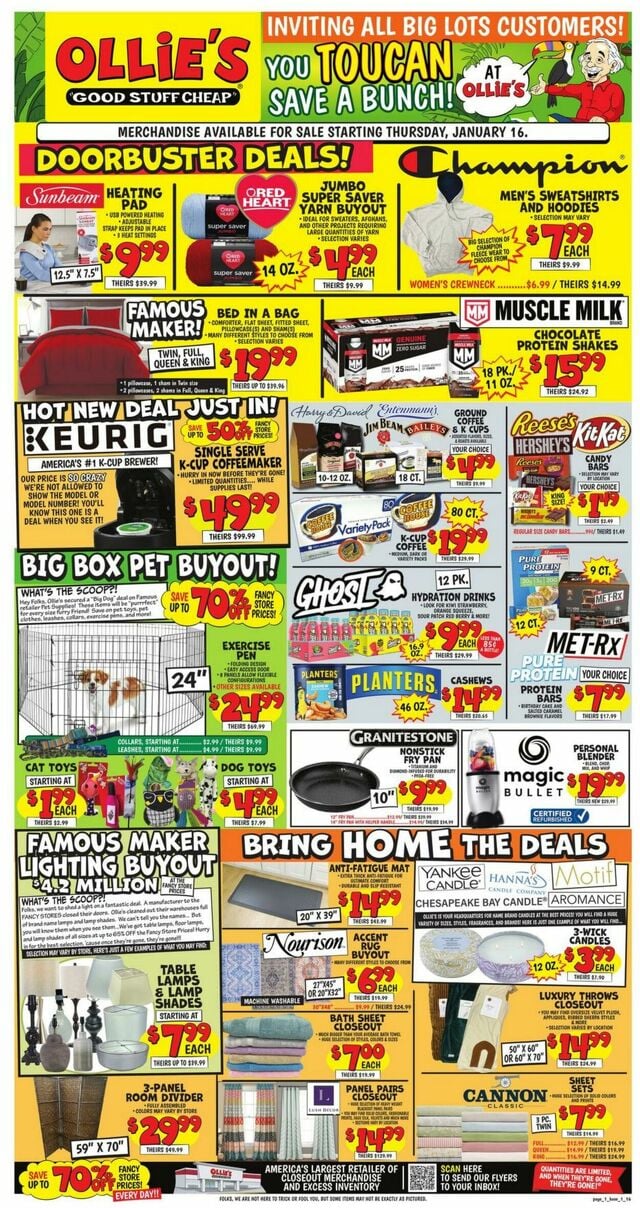 Catalogue Ollie's - New Jersey from 01/16/2025