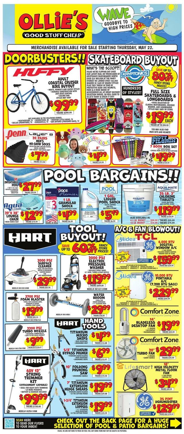Catalogue Ollie's - New Jersey from 05/22/2025
