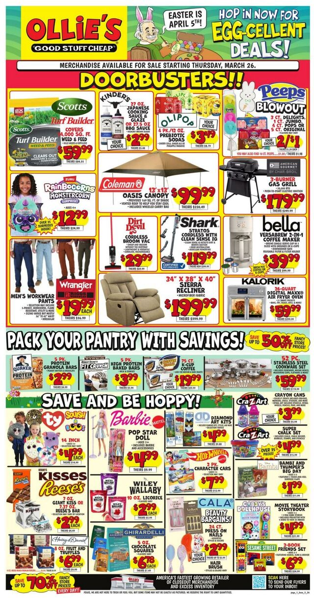 Catalogue Ollie's - New Jersey from 03/26/2026