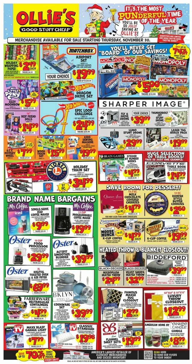 Catalogue Ollie's - New Jersey from 11/30/2023