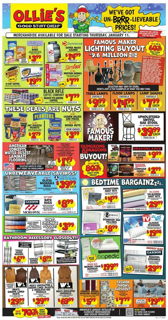 Catalogue Ollie's - New Jersey from 01/11/2024