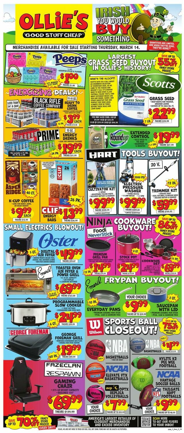 Catalogue Ollie's - New Jersey from 03/14/2024