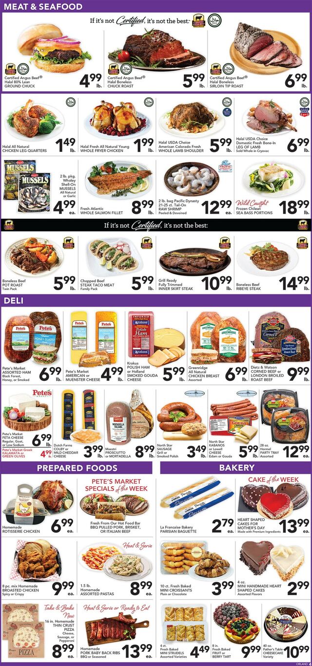 Catalogue Pete's Fresh Market from 05/07/2025