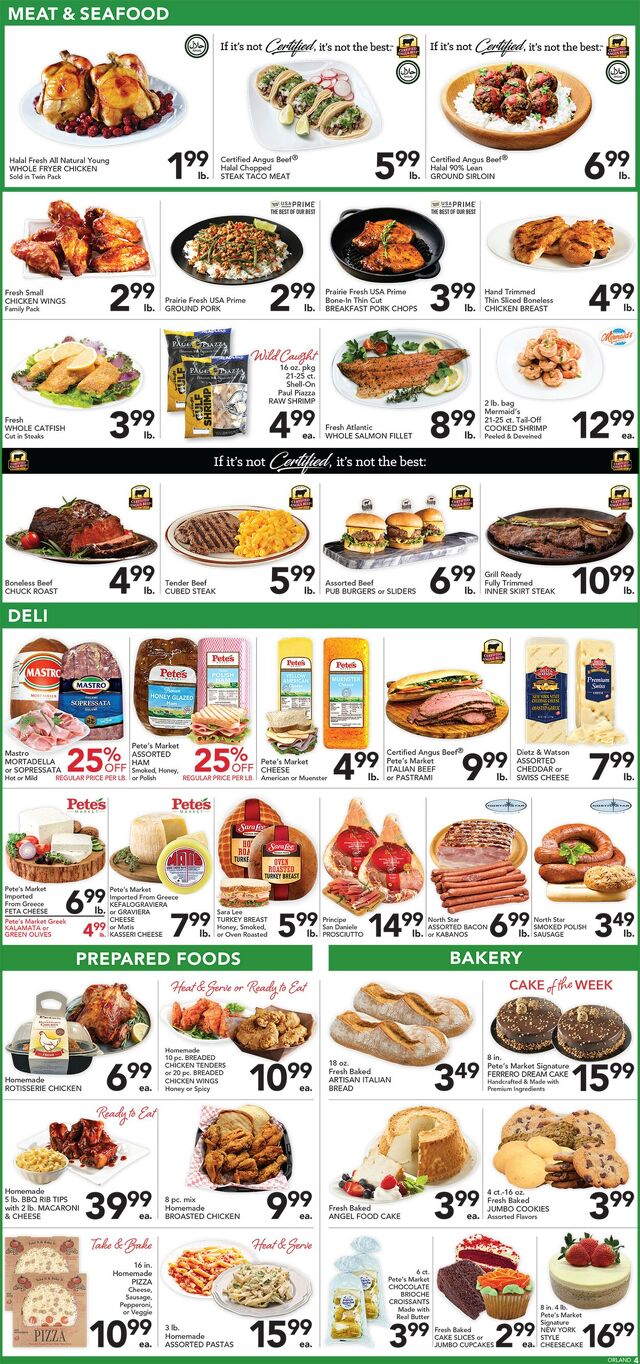 Catalogue Pete's Fresh Market from 05/07/2025