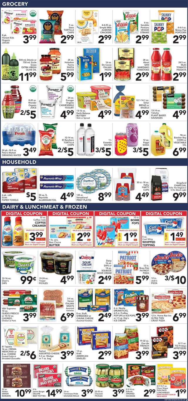 Catalogue Pete's Fresh Market from 05/14/2025