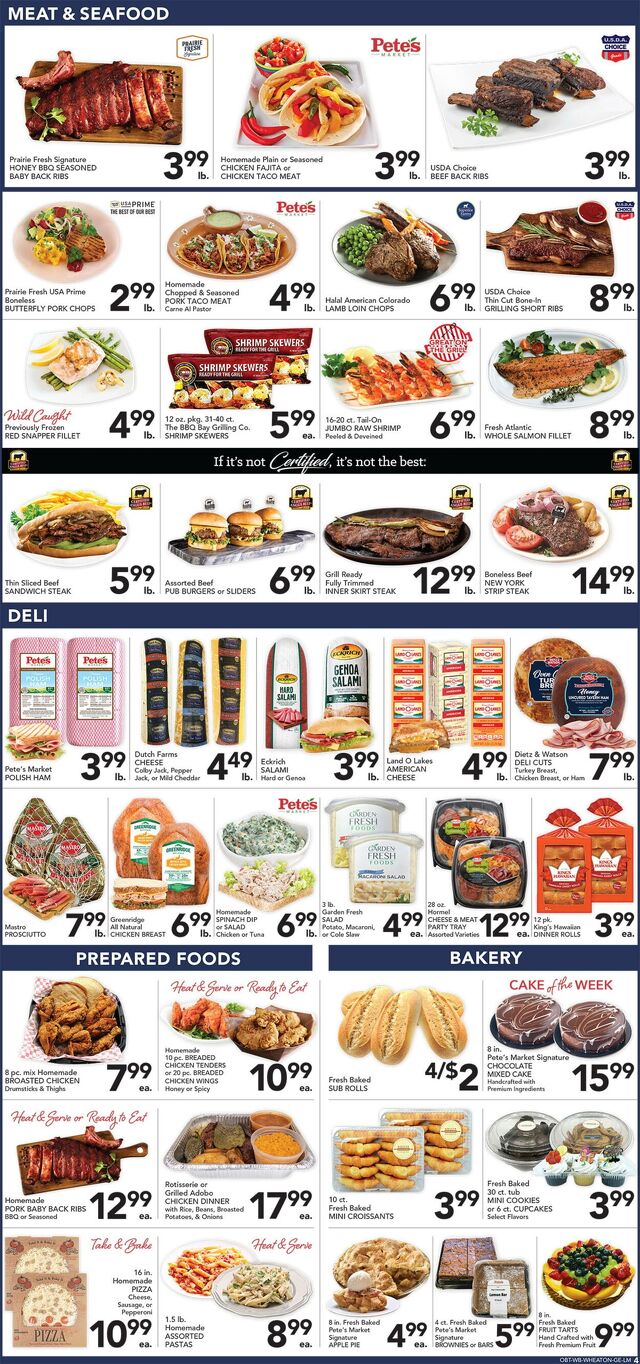 Catalogue Pete's Fresh Market from 05/14/2025