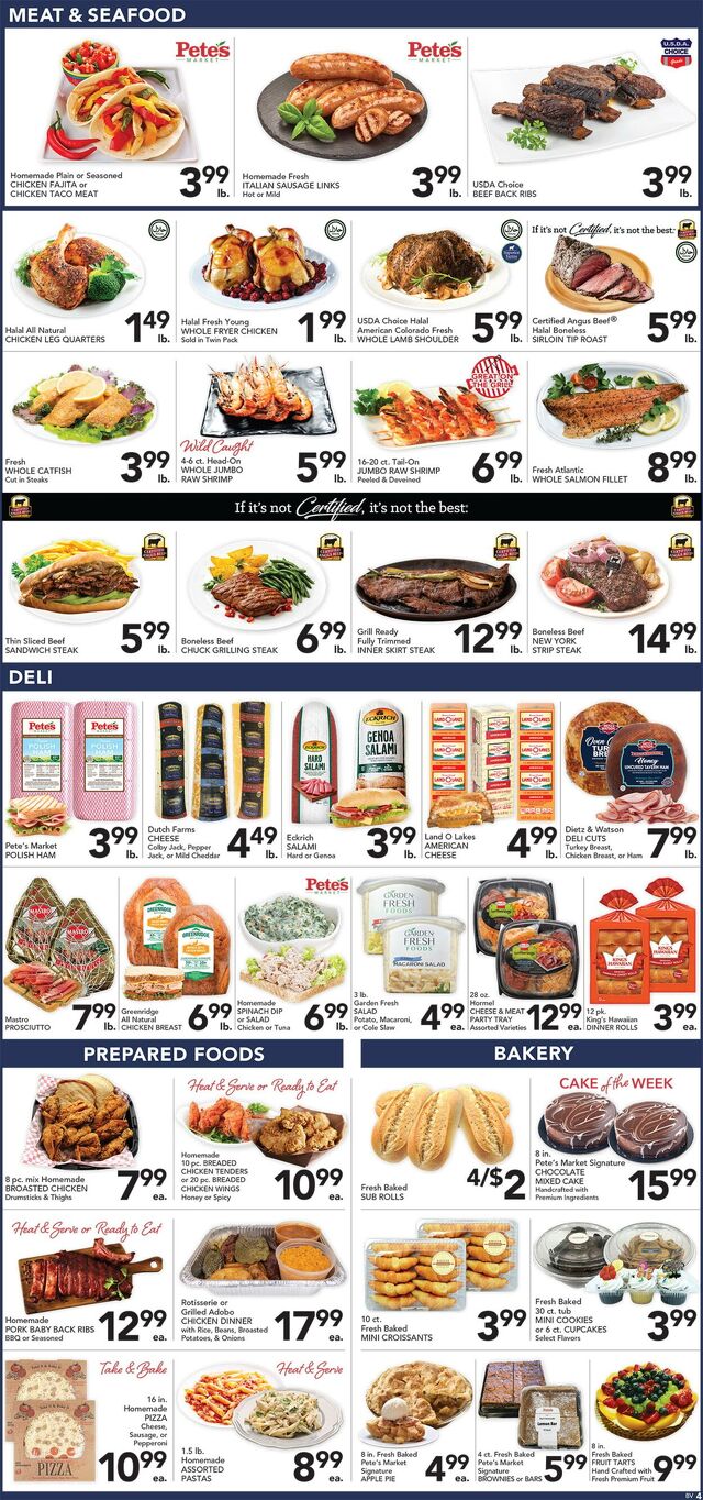 Catalogue Pete's Fresh Market from 05/14/2025