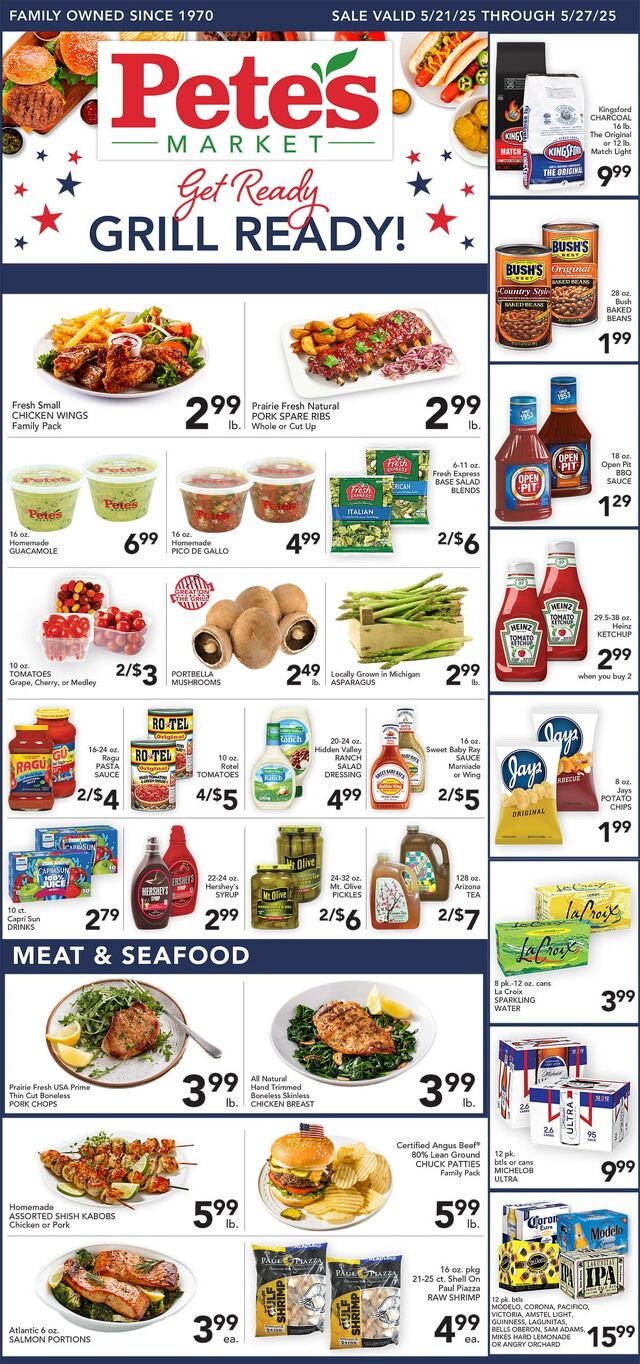 Catalogue Pete's Fresh Market from 05/14/2025
