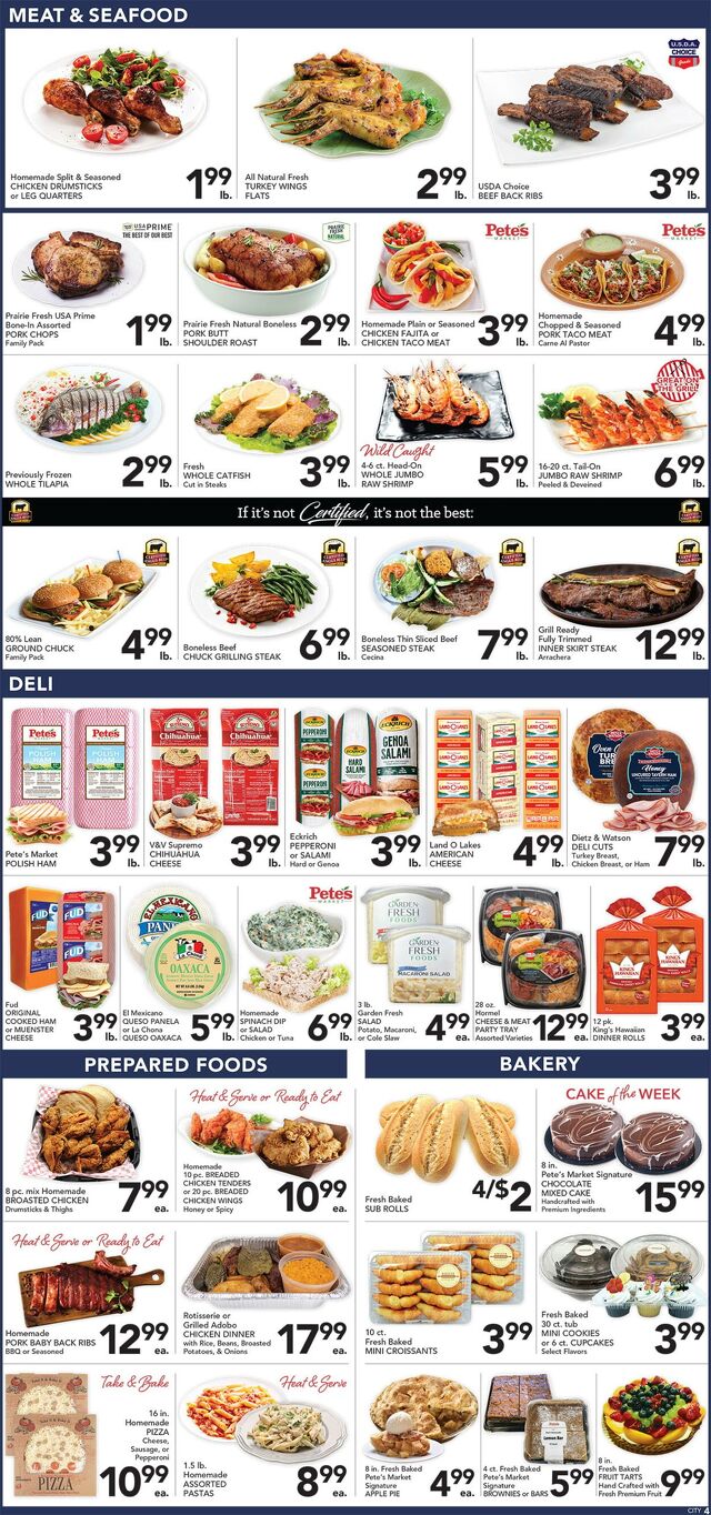 Catalogue Pete's Fresh Market from 05/14/2025