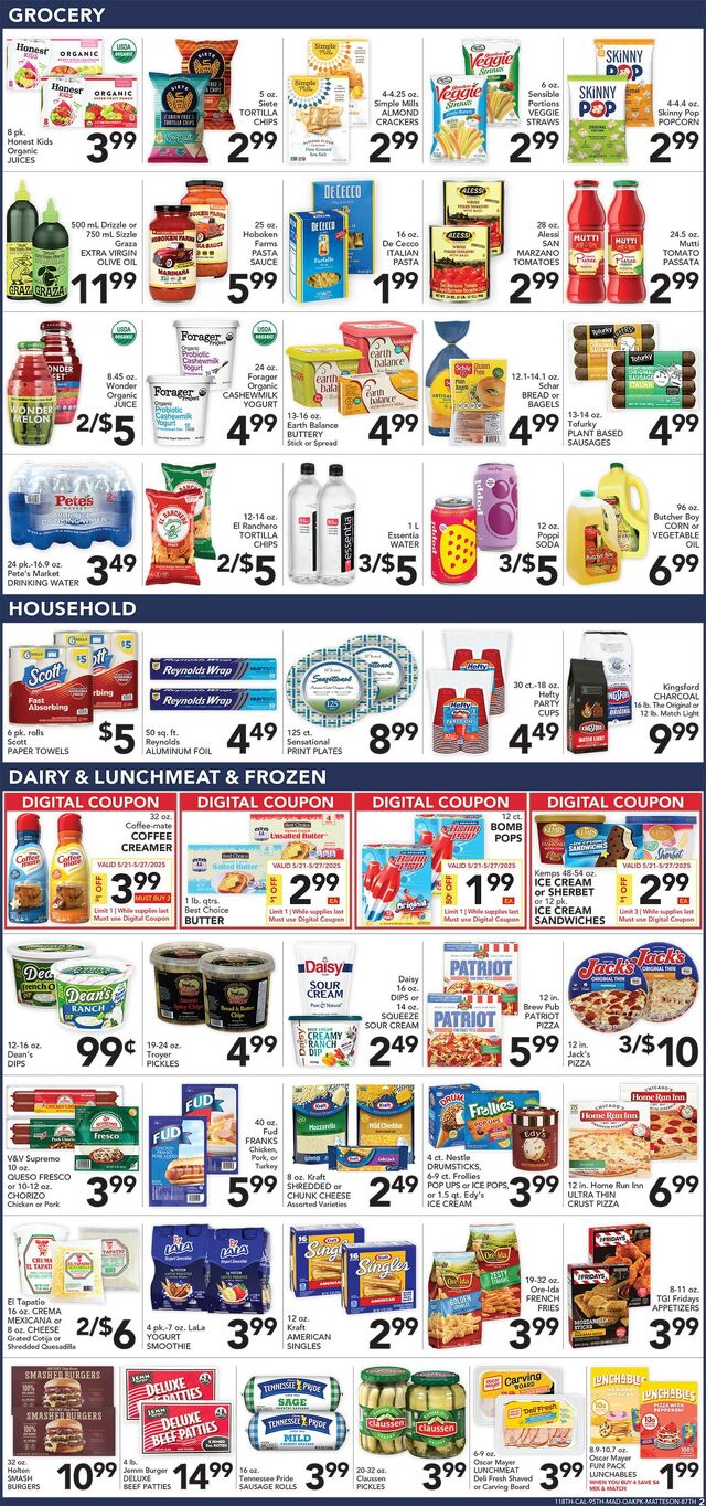 Catalogue Pete's Fresh Market from 05/14/2025