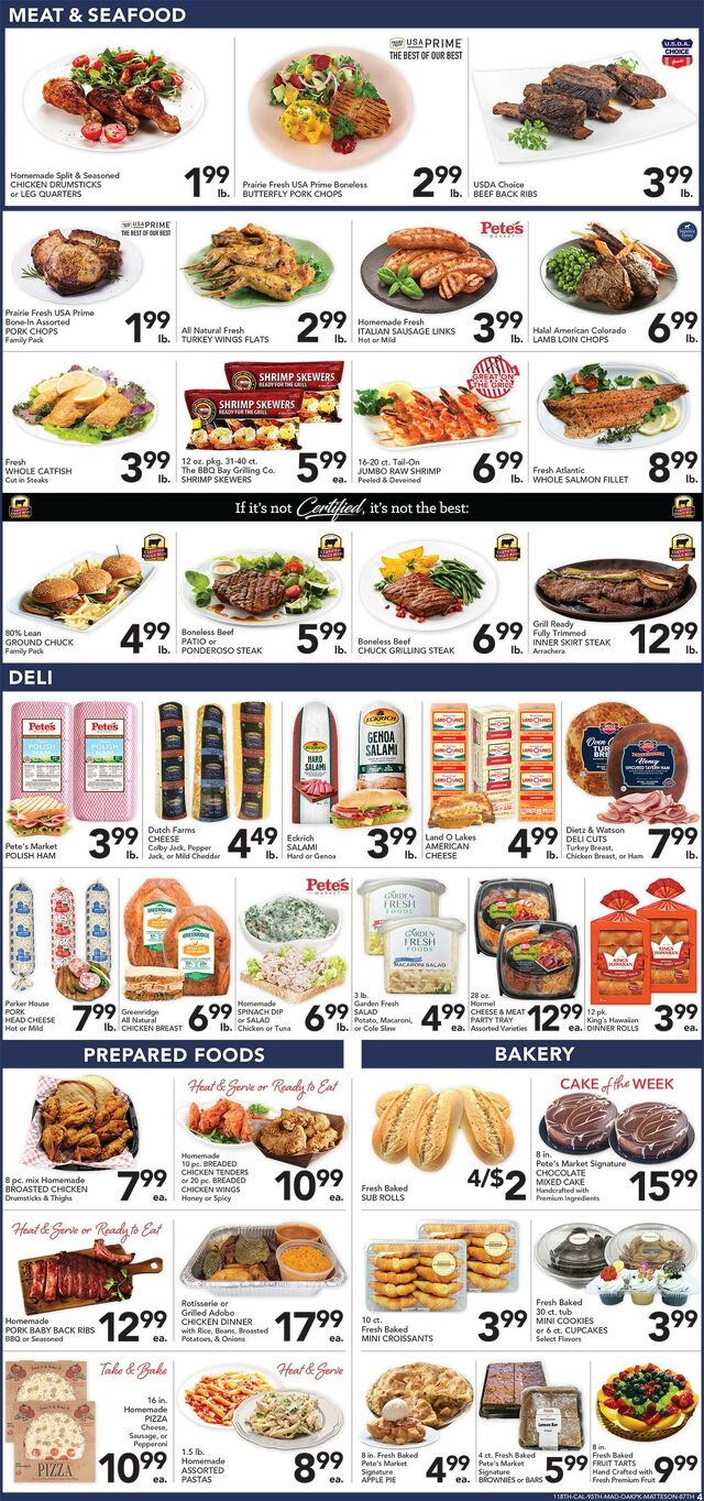 Catalogue Pete's Fresh Market from 05/14/2025
