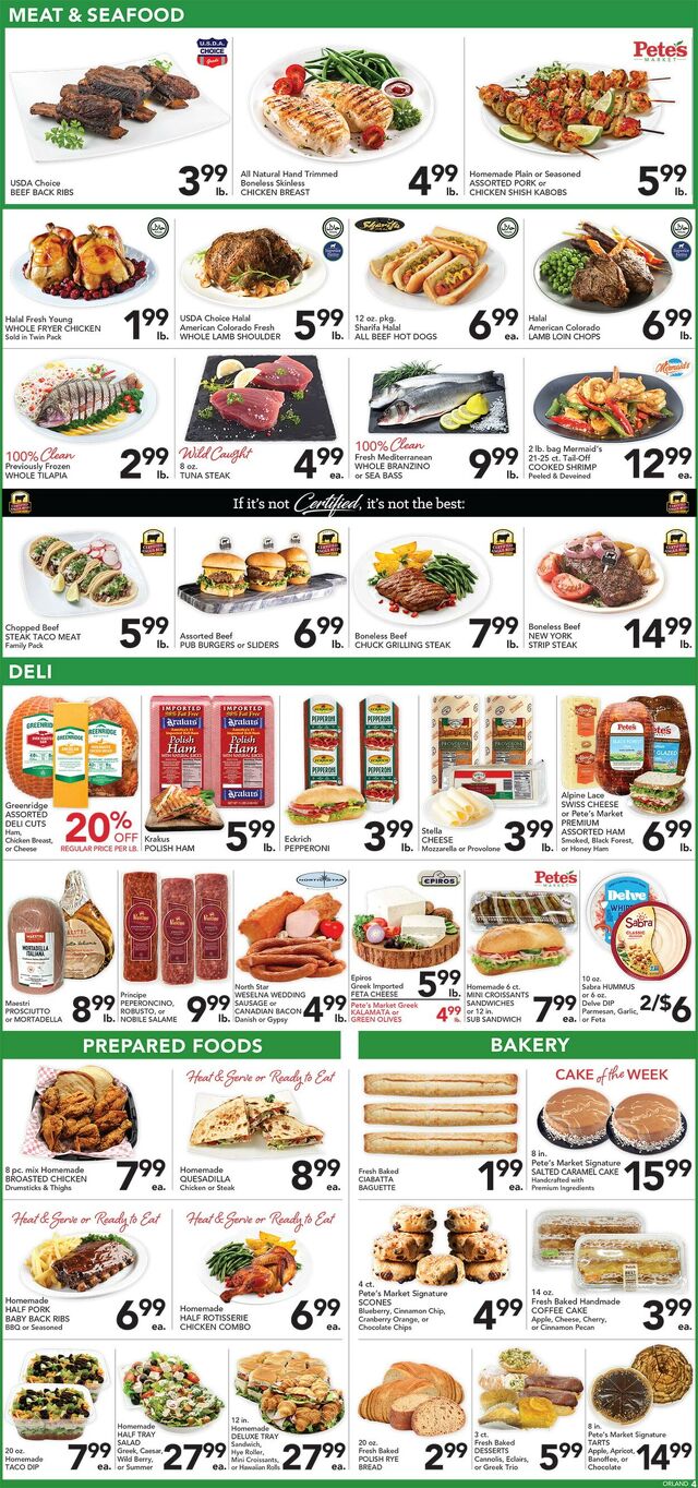 Catalogue Pete's Fresh Market from 05/21/2025