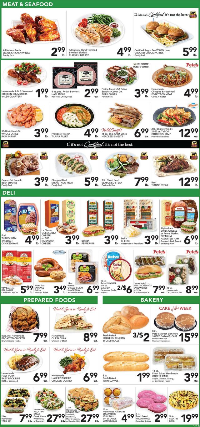 Catalogue Pete's Fresh Market from 05/21/2025