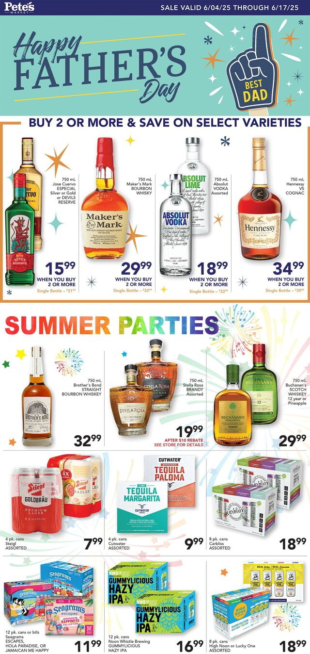 Catalogue Pete's Fresh Market from 05/28/2025