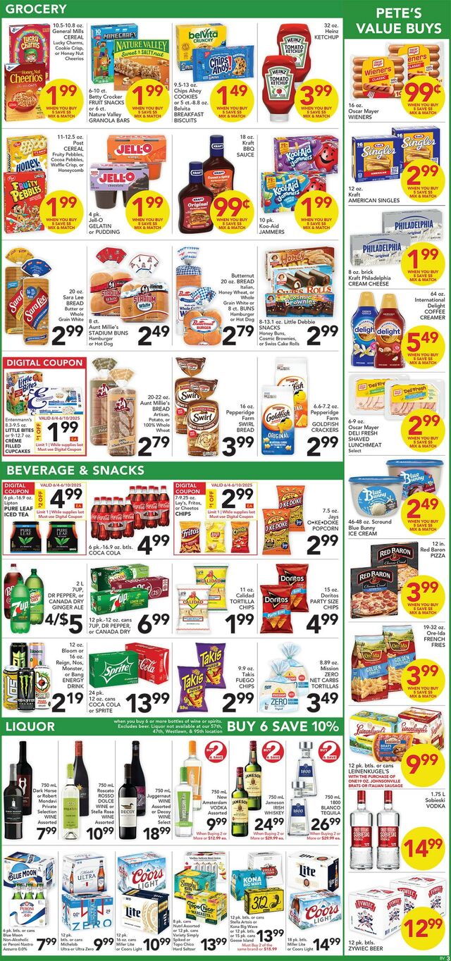 Catalogue Pete's Fresh Market from 05/28/2025