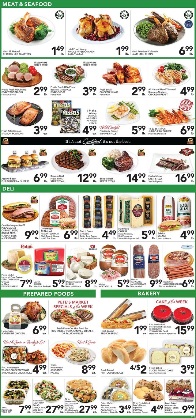 Catalogue Pete's Fresh Market from 05/28/2025