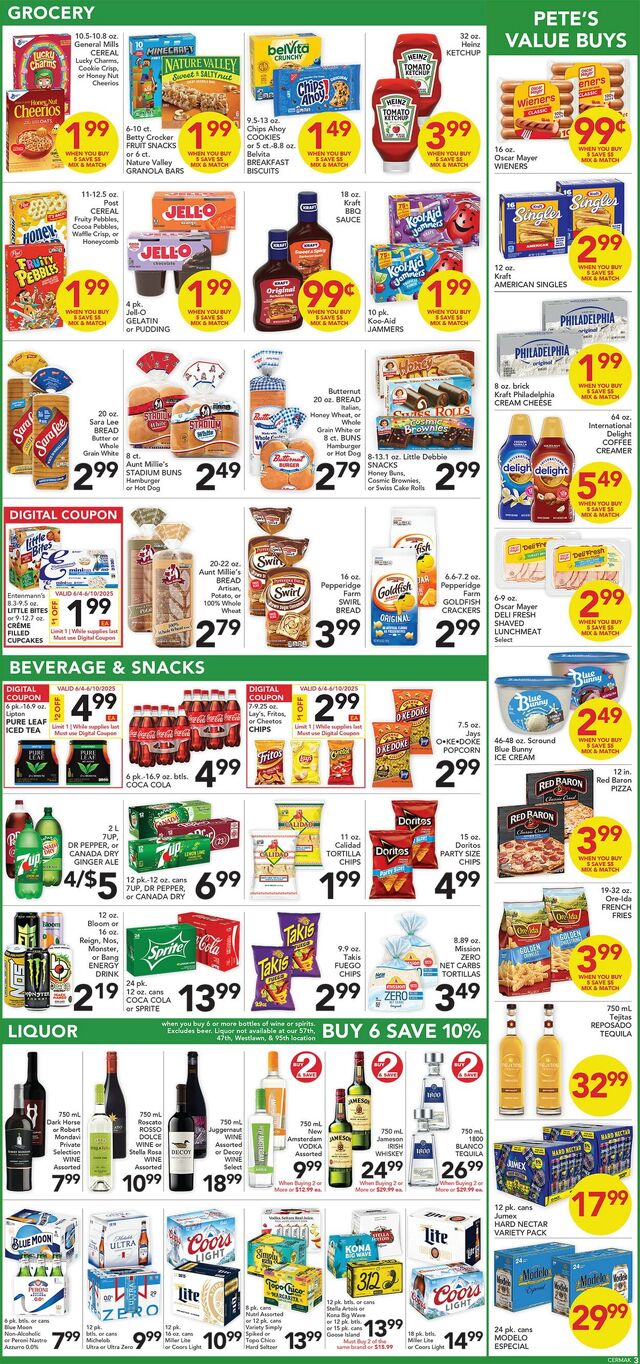 Catalogue Pete's Fresh Market from 05/28/2025