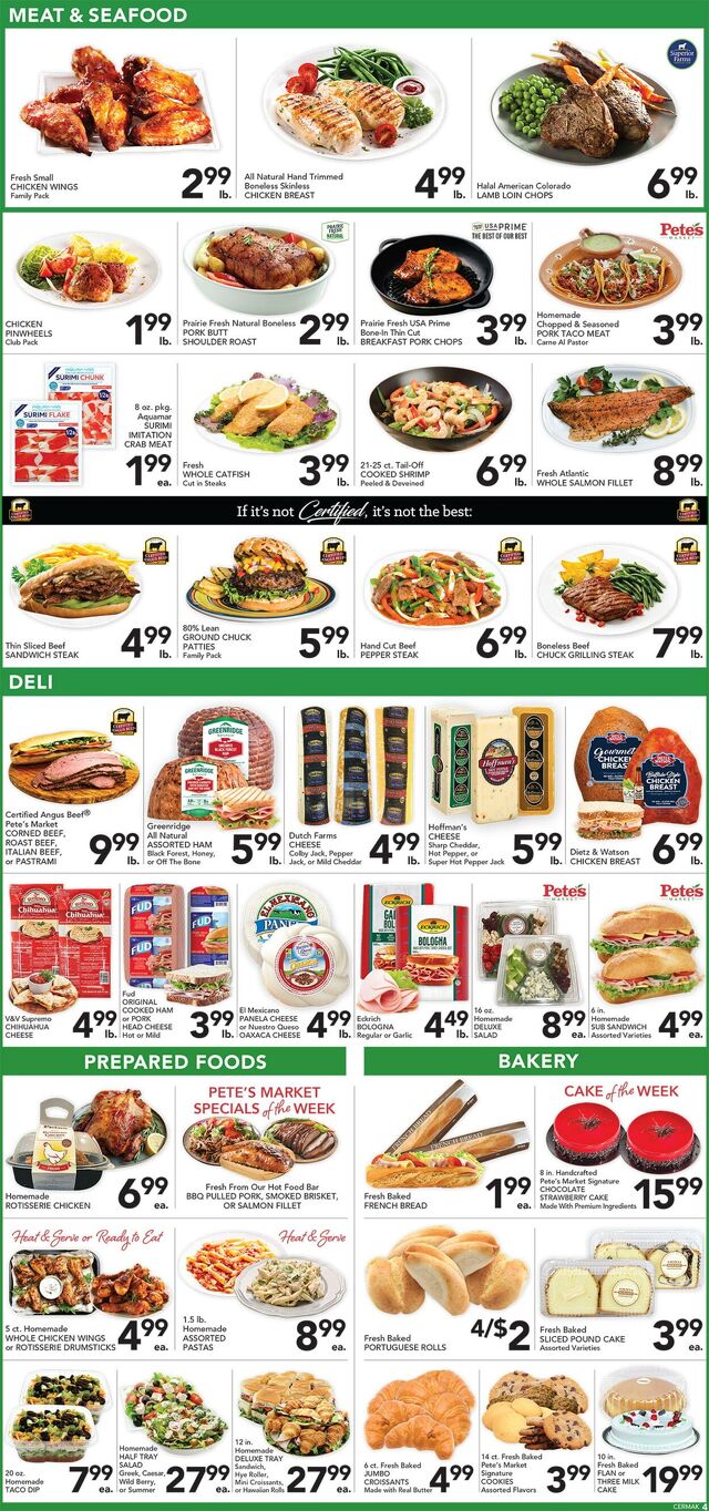 Catalogue Pete's Fresh Market from 05/28/2025