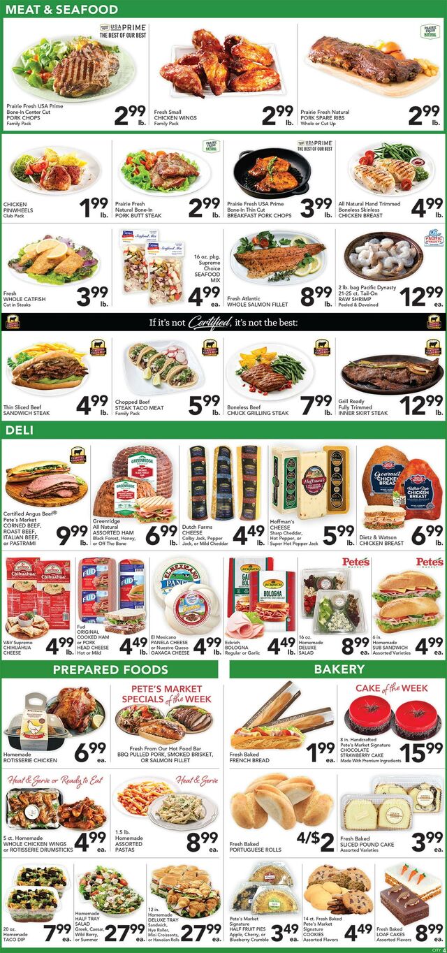 Catalogue Pete's Fresh Market from 05/28/2025