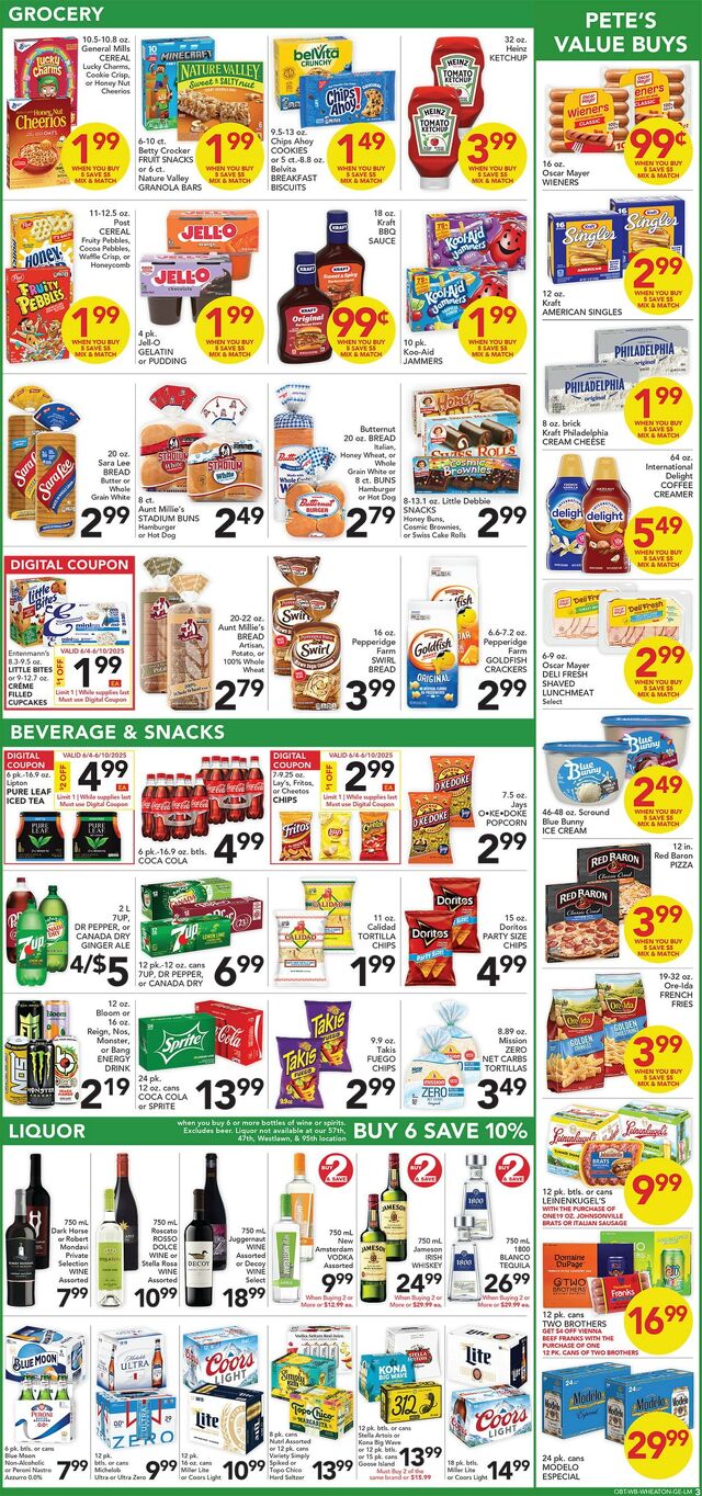 Catalogue Pete's Fresh Market from 06/04/2025
