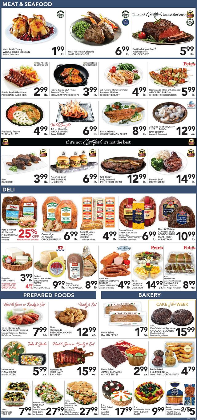 Catalogue Pete's Fresh Market from 06/04/2025