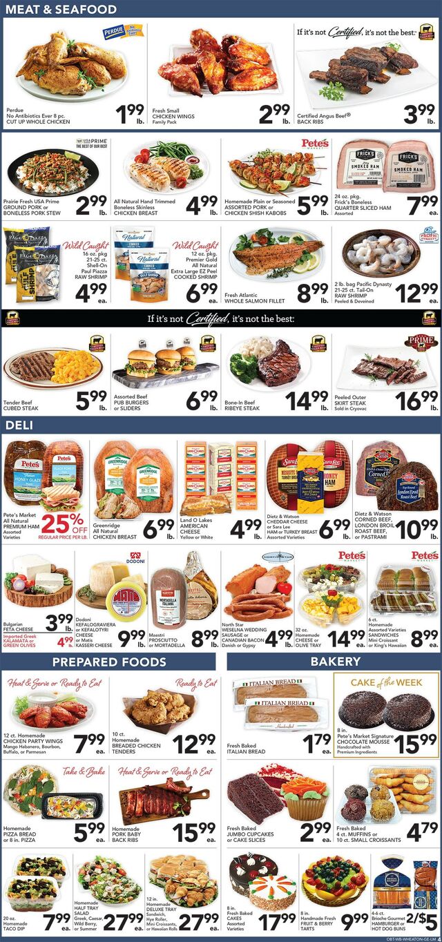 Catalogue Pete's Fresh Market from 06/04/2025