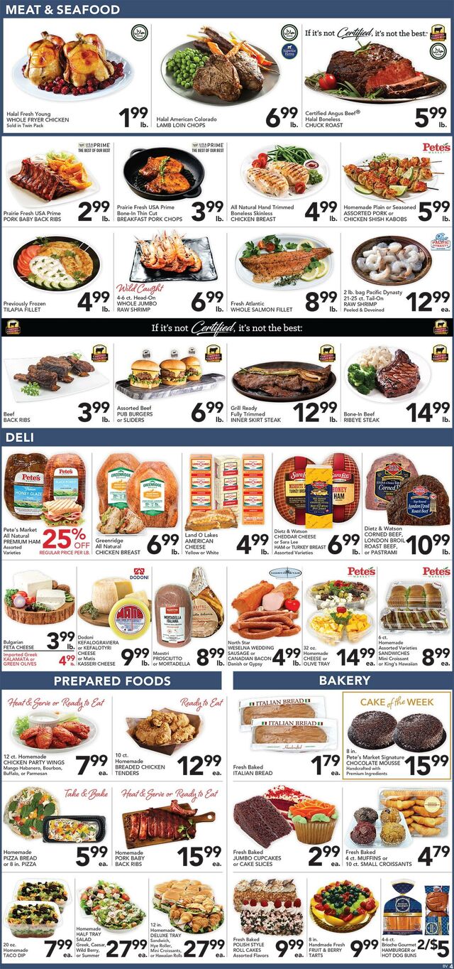Catalogue Pete's Fresh Market from 06/04/2025
